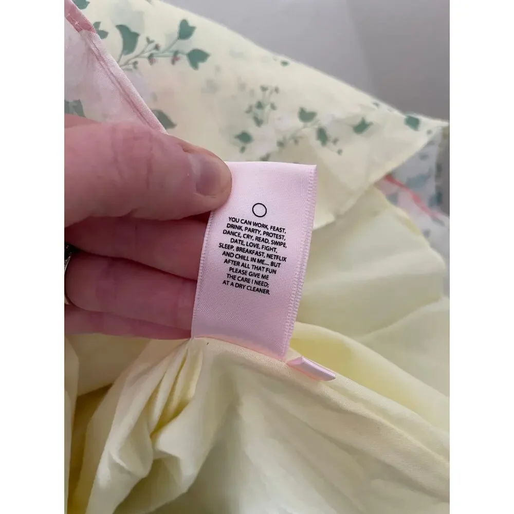 NWT Selkie The Fantasy Ballroom Skirt Long Floral Cottage Core Coquette Silk 1X - Picture 10 of 10